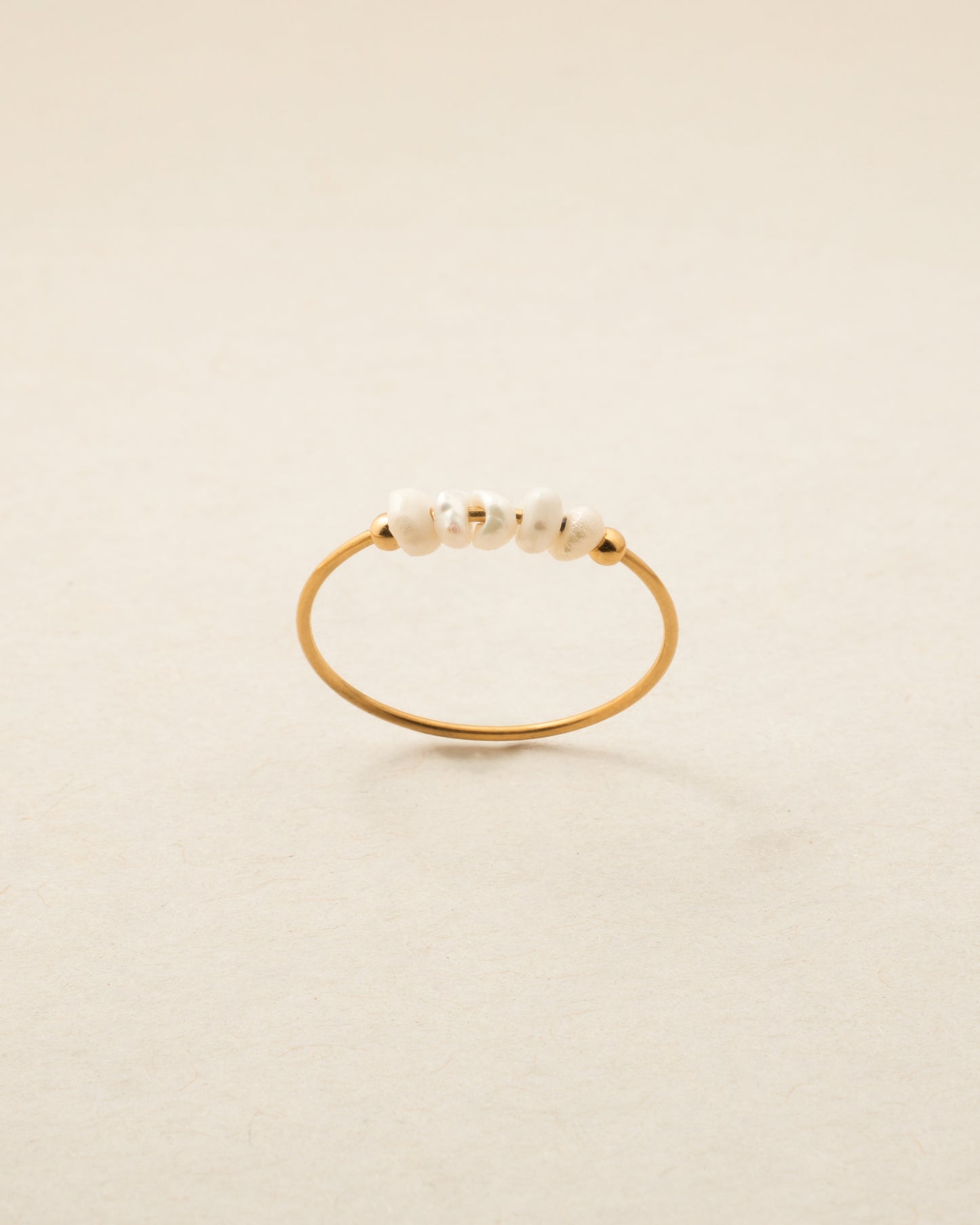 Anna Pearl Ring Gold