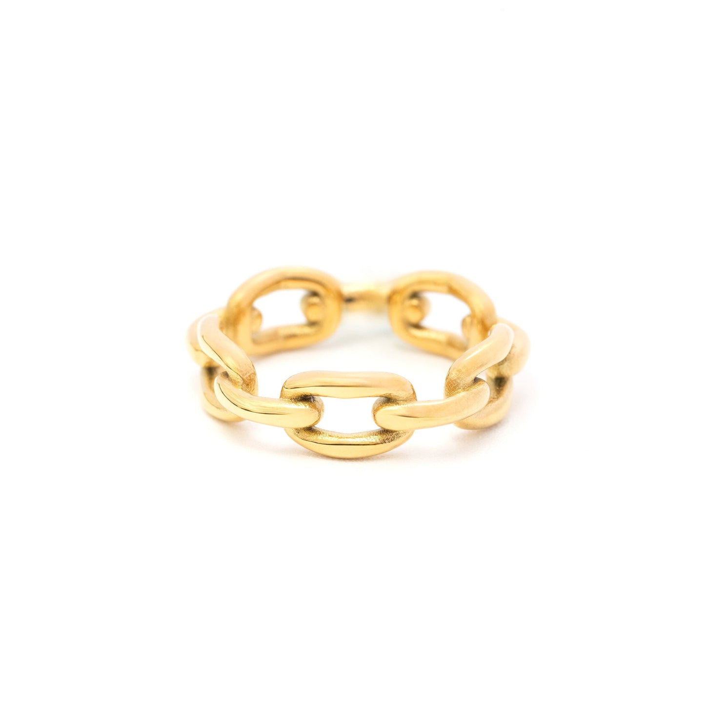 Anastasia Chain Ring Gold