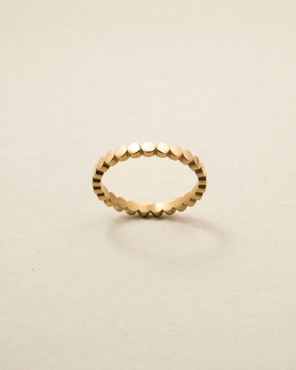 Haya Flat Circle Stacking Ring