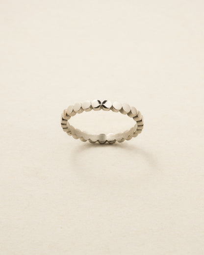 Haya Flat Circle Stacking Ring