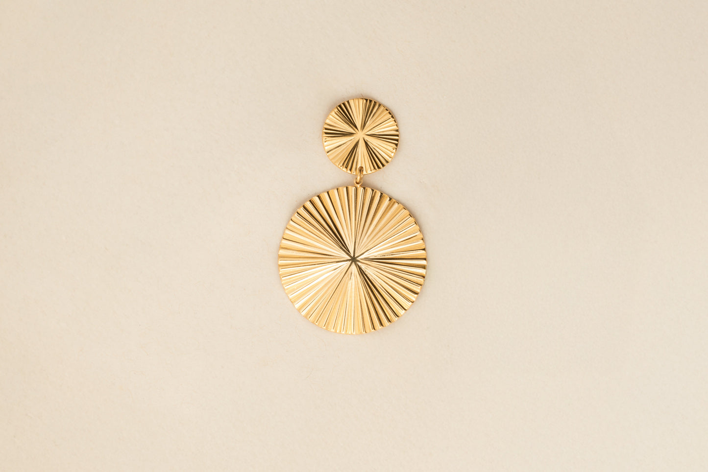 Golden Nova Earring
