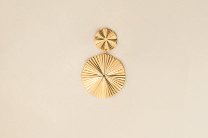 Golden Nova Earring