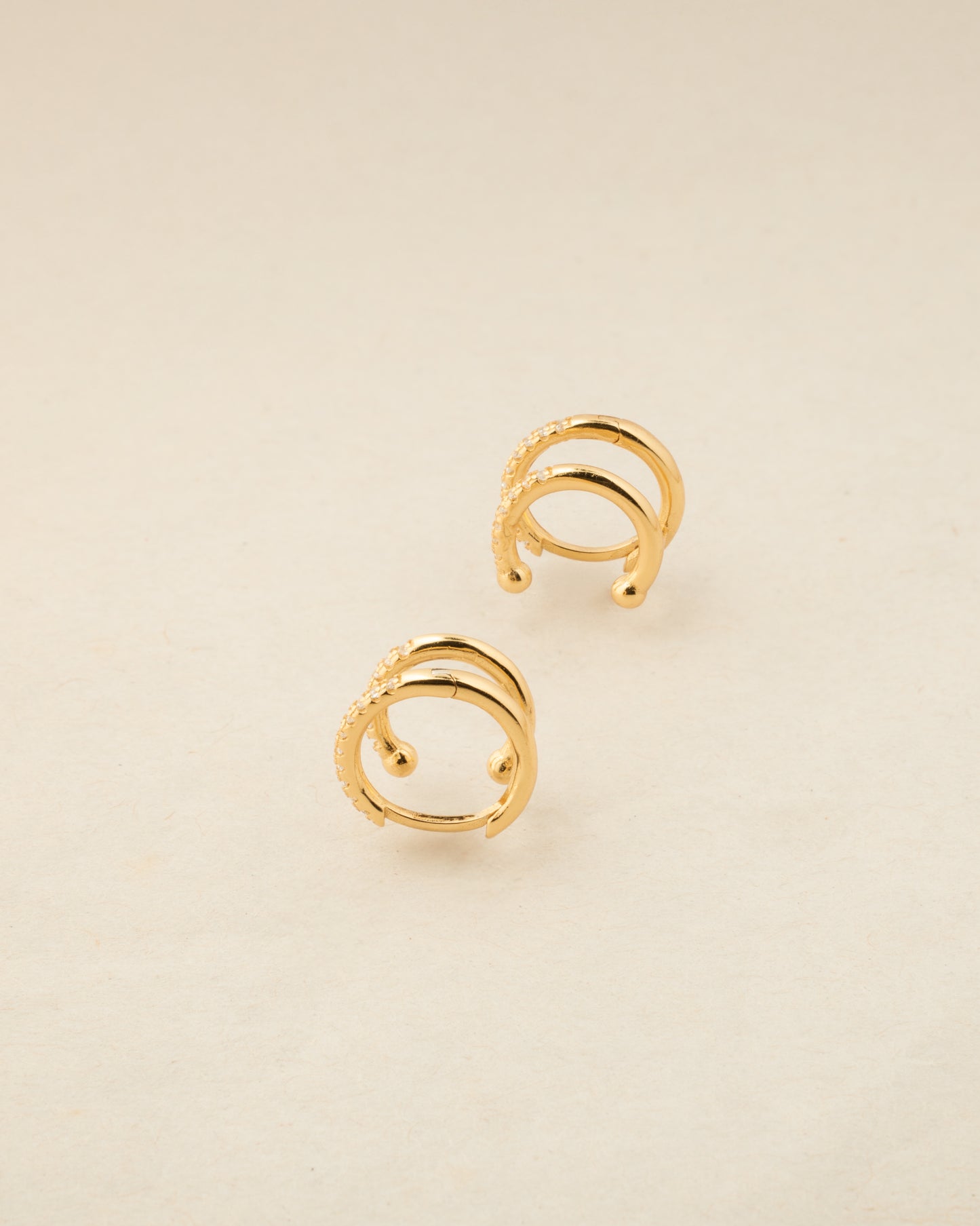 Twina Hoop Earrings
