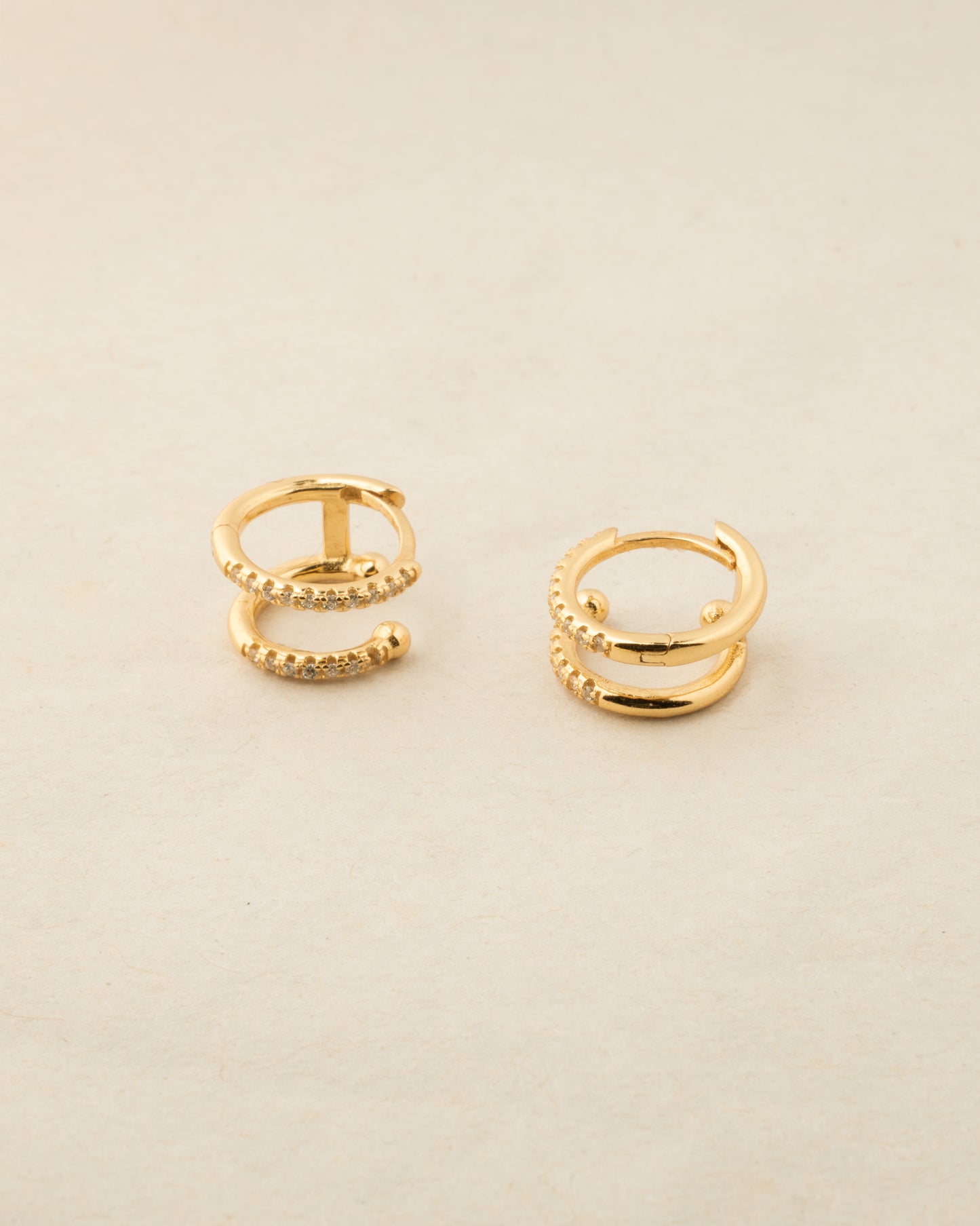 Twina Hoop Earrings