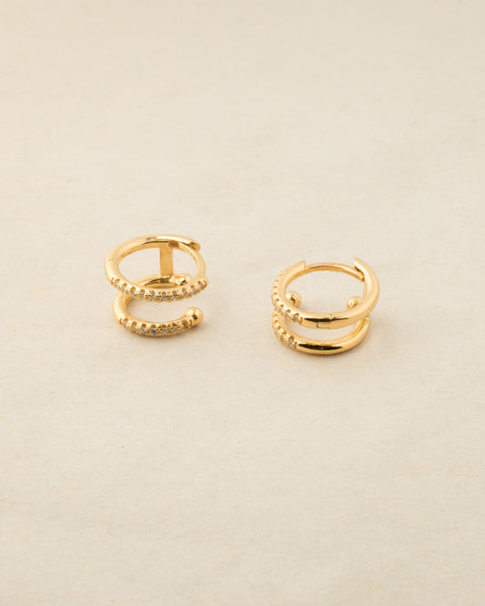 Twina Hoop Earrings