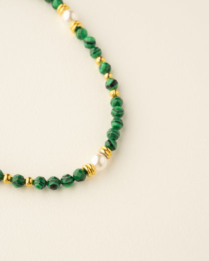 Golden Forest Pearl Necklace