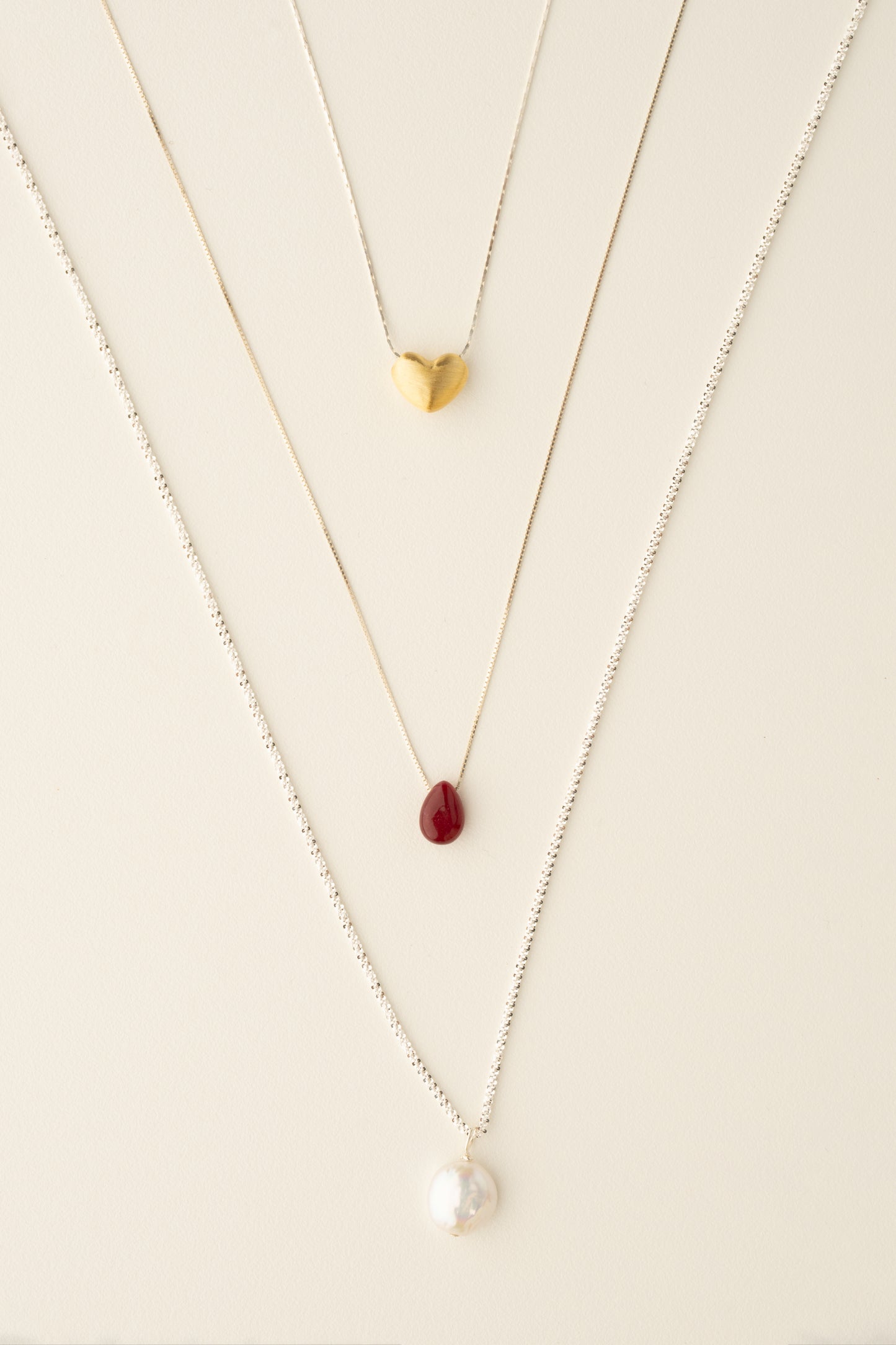 Crimson Alloy Necklace