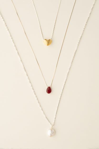 Crimson Alloy Necklace