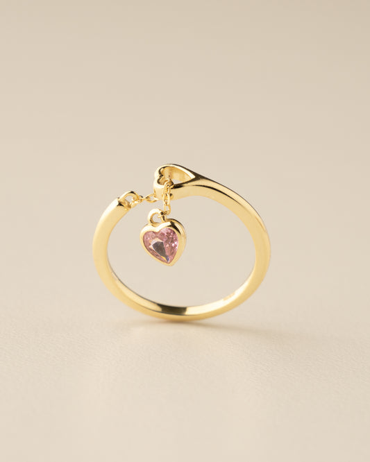 Heart Dazzle Rings