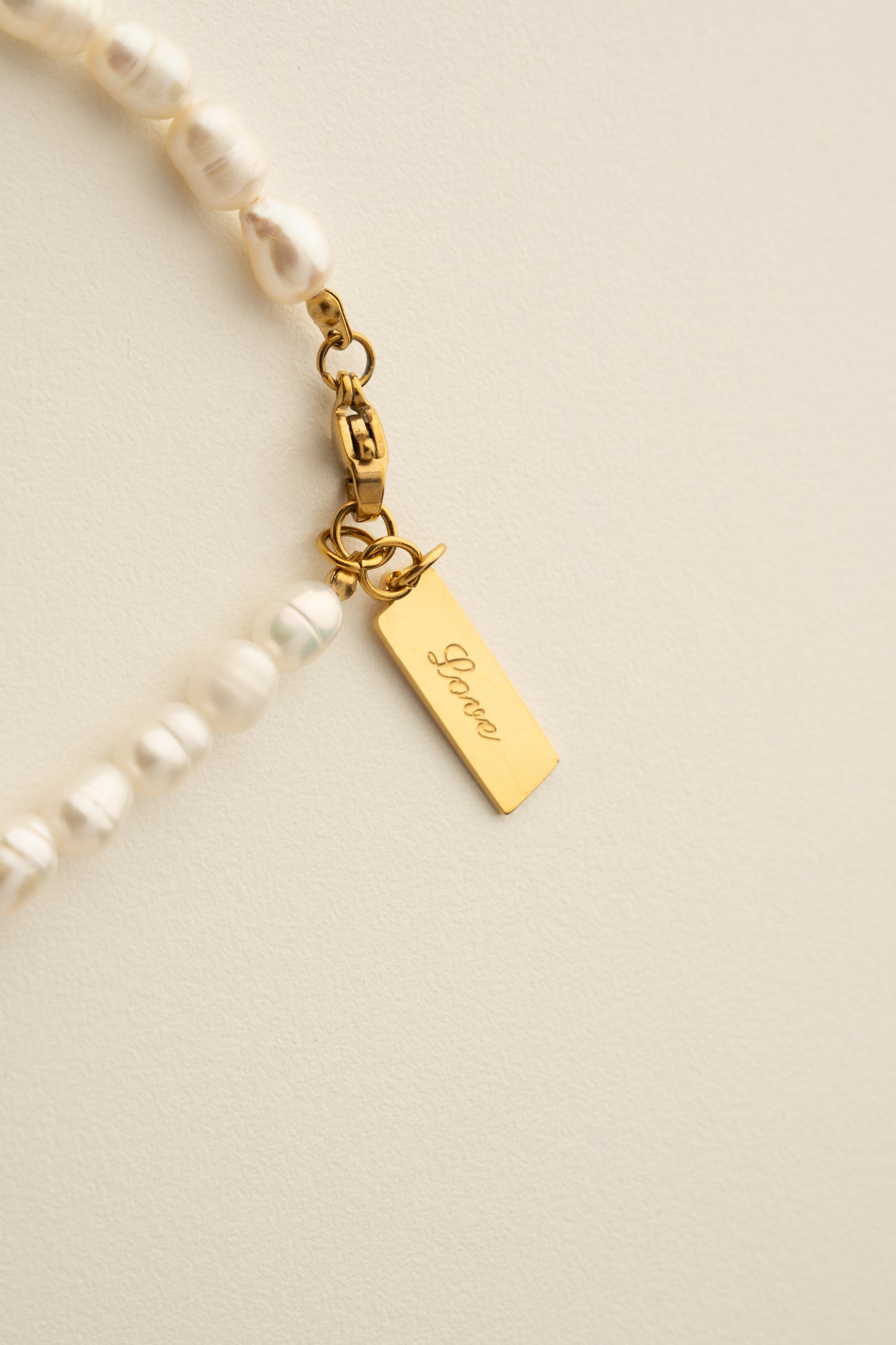Kvara Vintage Pearl Love Bracelet