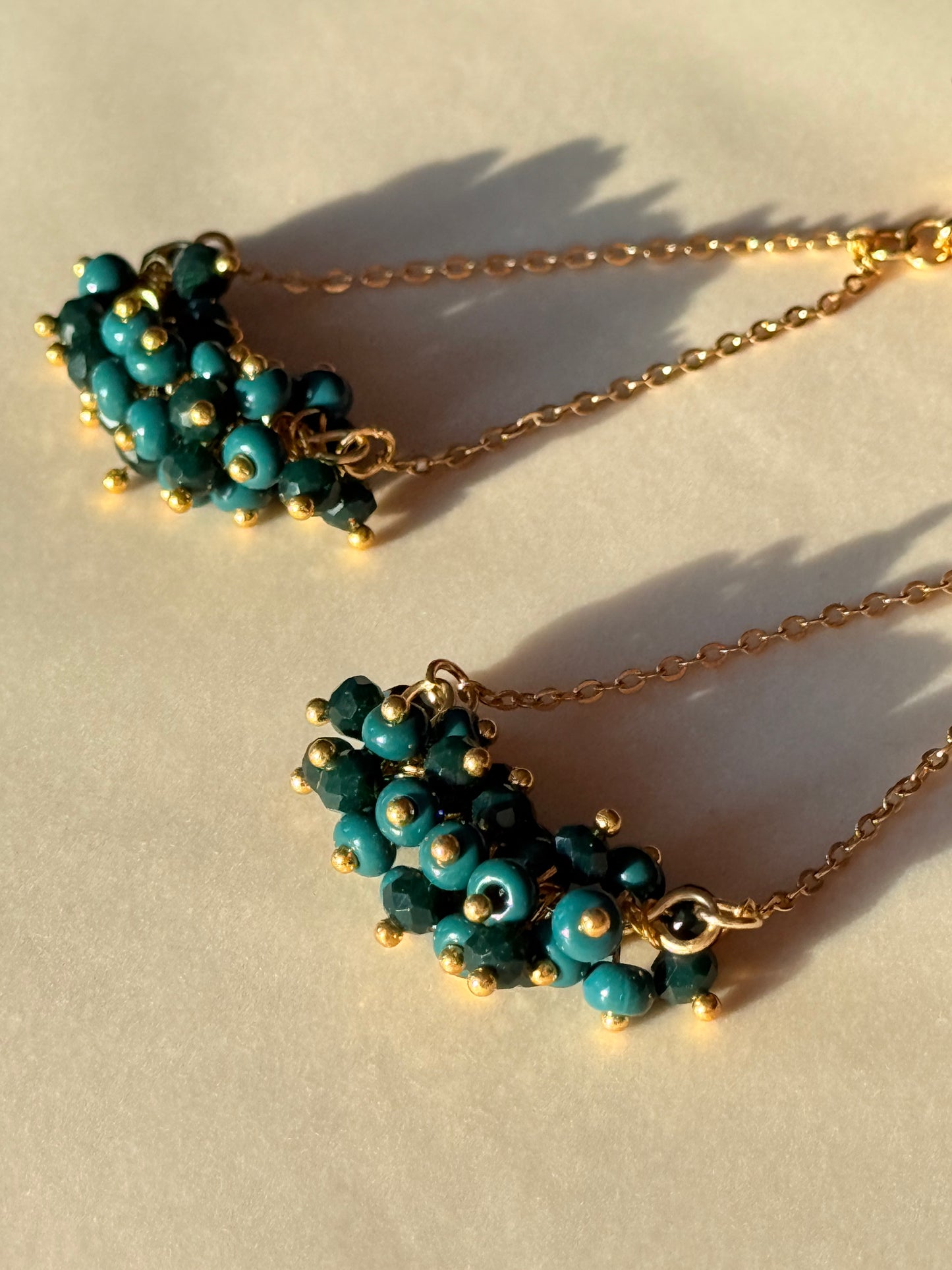 Emerald Drop Earrings