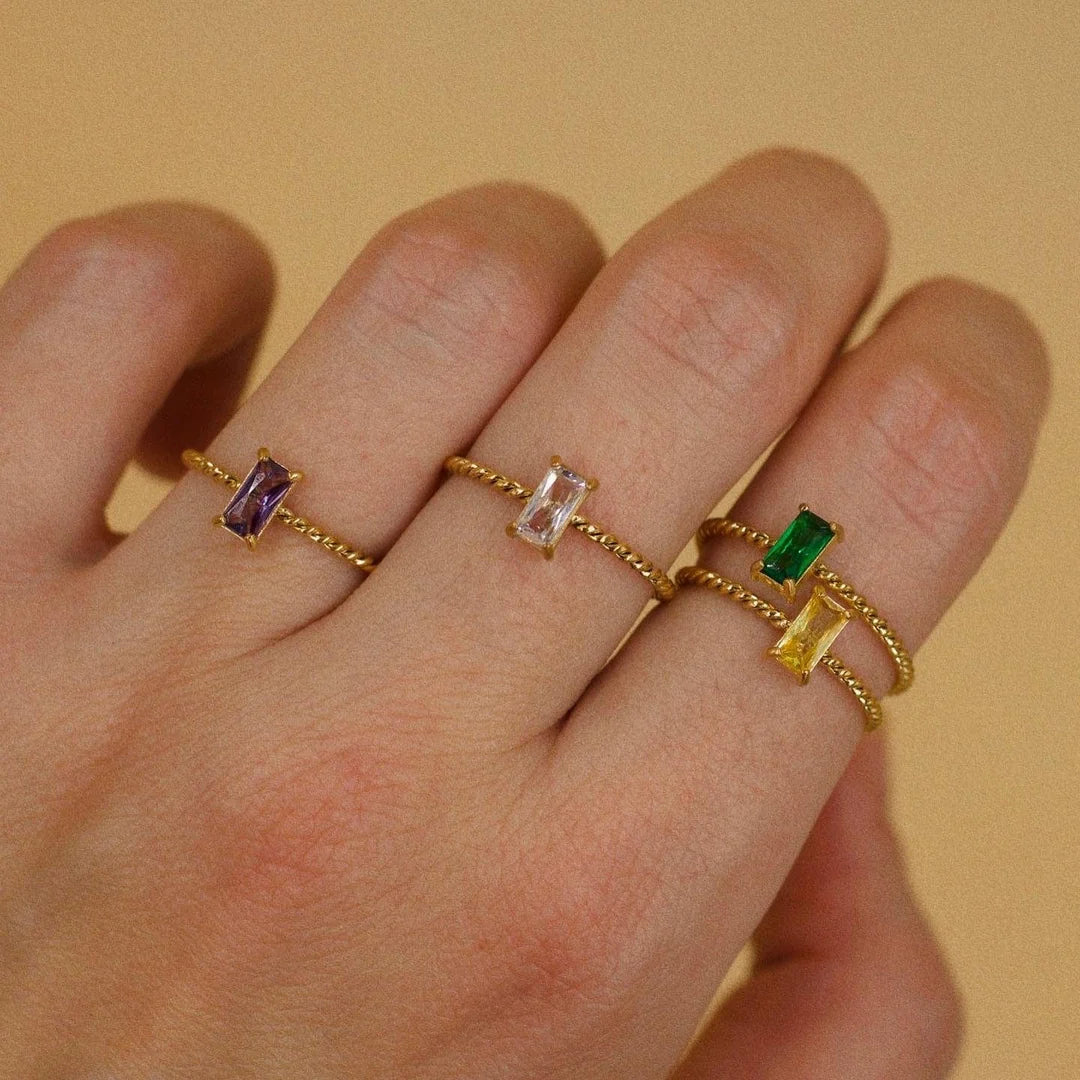 Juno Braided Stacking Rings