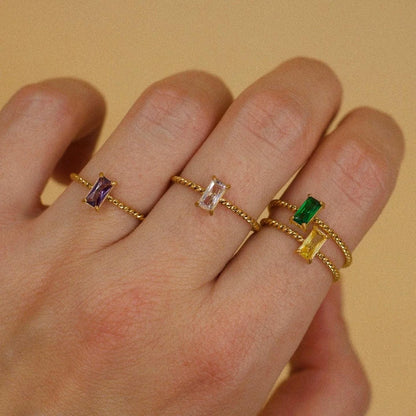 Juno Braided Stacking Rings