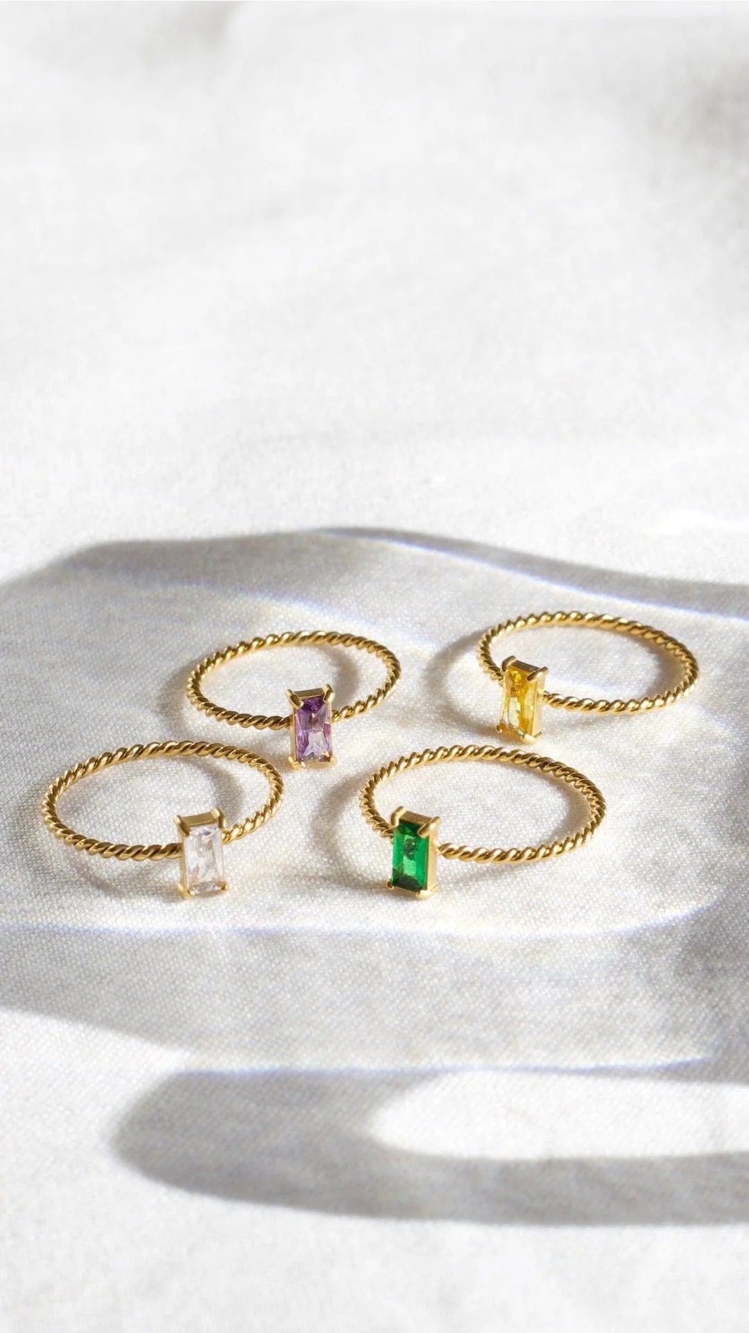 Juno Braided Stacking Rings