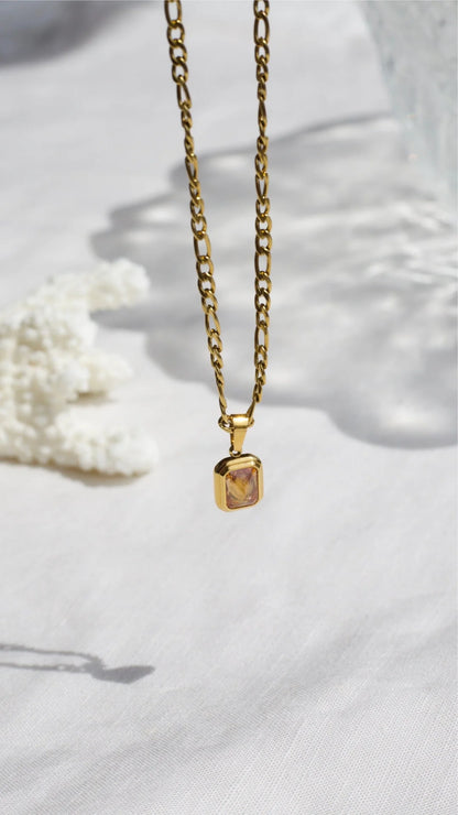 Ayla Crystal Pendant Necklace