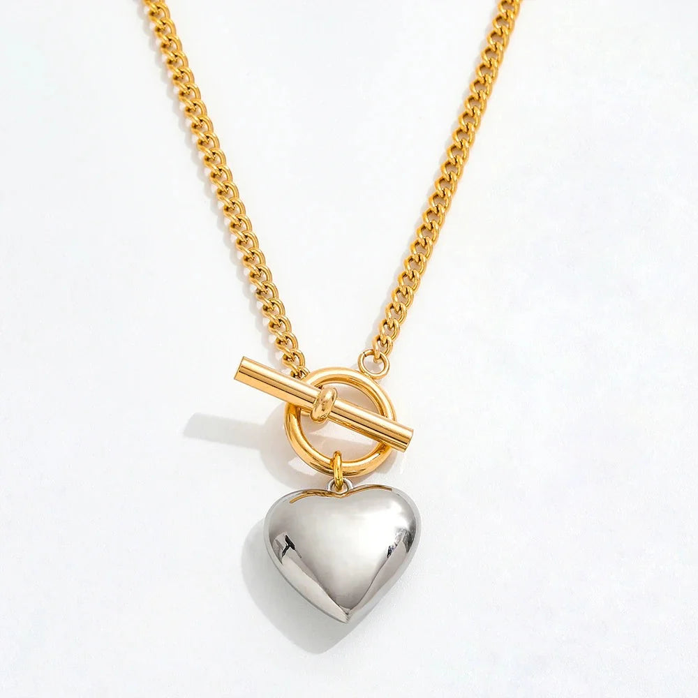 Prata Heart Necklace