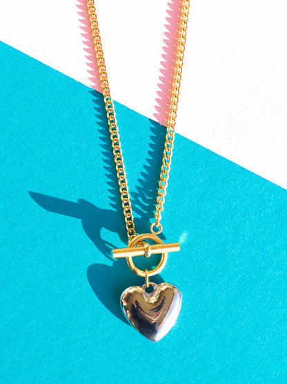 Prata Heart Necklace