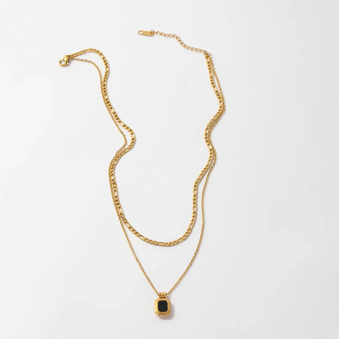 Preta Double Necklace Chain