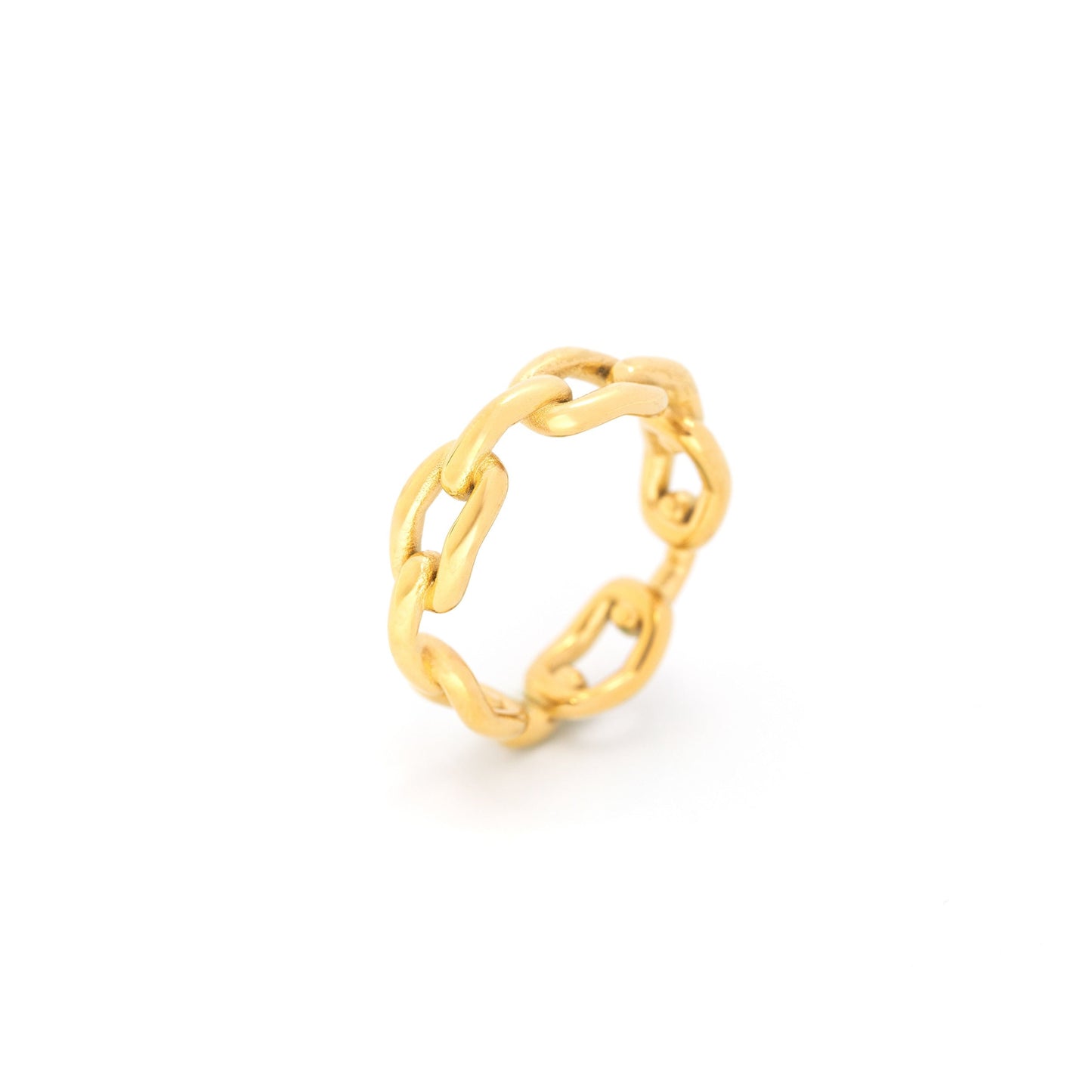 Anastasia Chain Ring Gold