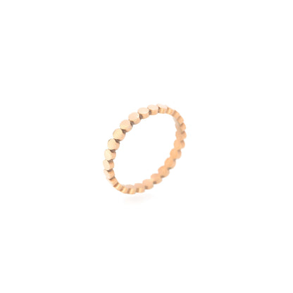 Haya Flat Circle Stacking Ring