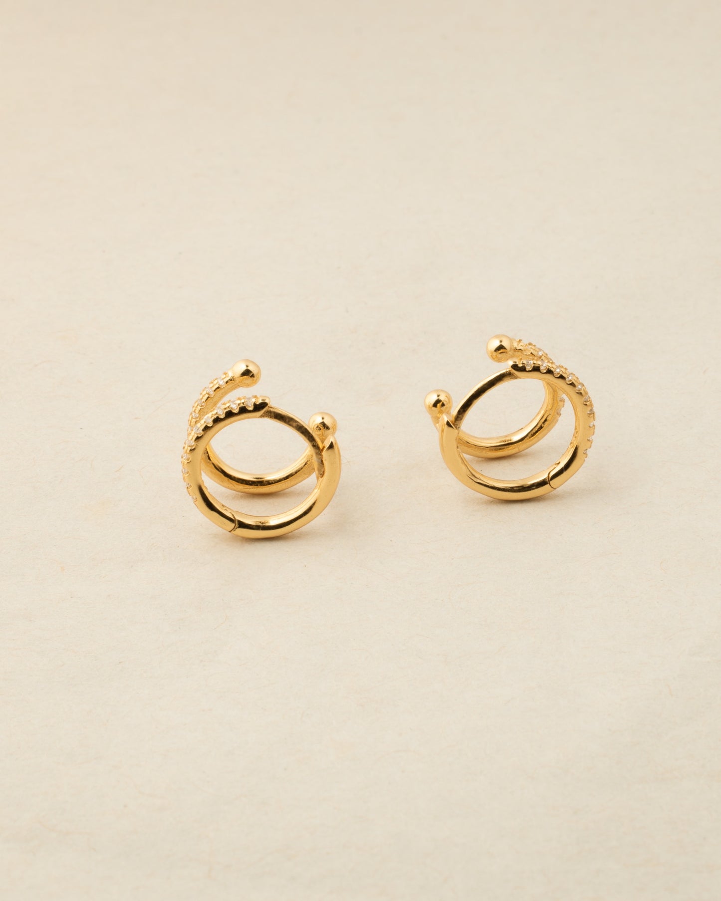 Twina Hoop Earrings