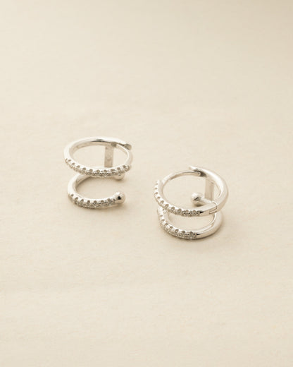 Twina Hoop Earrings