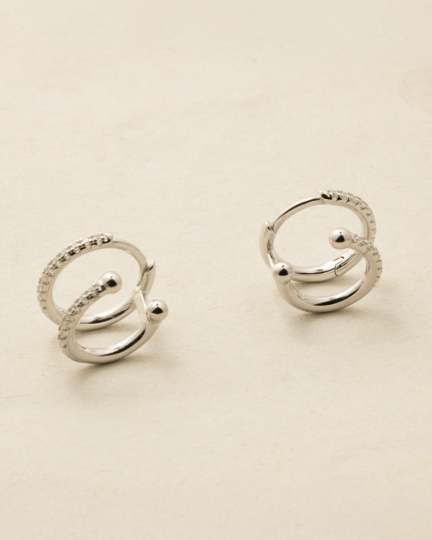 Twina Hoop Earrings