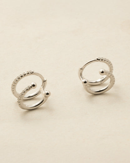 Twina Hoop Earrings